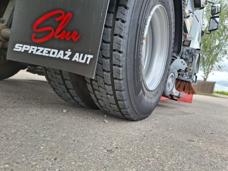 Renault Midlum 220 DXI Zamiatarka SEMAT Zoeller Johnston Szczotki L/R Obie Strony 2013r Napęd Hydrostat 36 tyś Kilometrów 3132 Mth Euro 5 Rura Do Liści Studzienek Klimatyzacja Zamiatarka Uliczna Hydro – zdjęcie 6