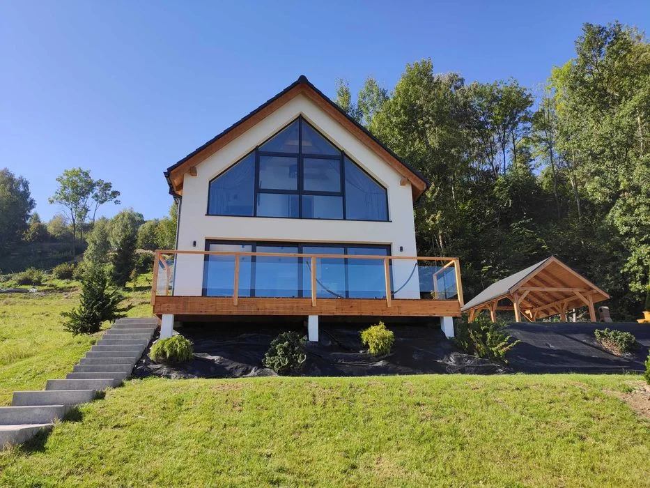 Domki w górach dla 9 osób - Balia z jacuzzi, sauna, Lipowa (Ostre),