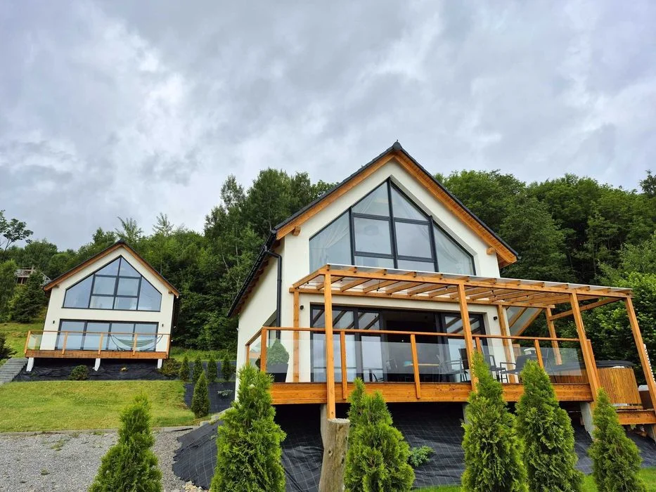 Domki w górach dla 9 osób - Balia z jacuzzi, sauna, Lipowa (Ostre), – zdjęcie 12