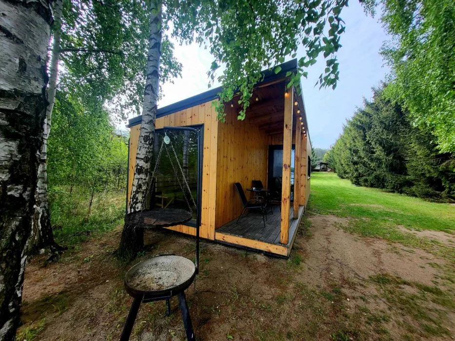 Domek z sauną nad jeziorem – zdjęcie 2