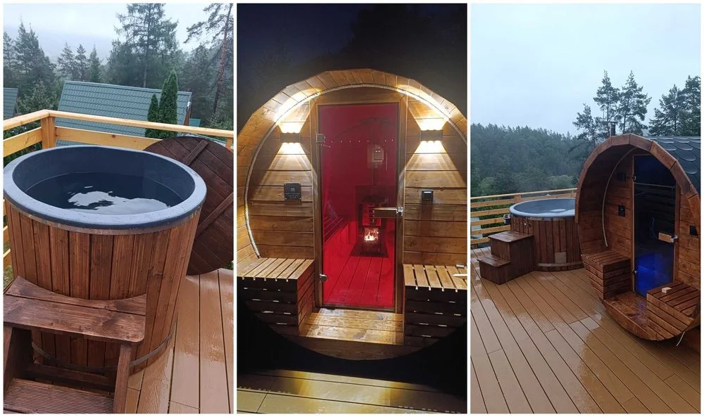 Domek ze SPA w górach/w cenie-sauna,jaccuzi,beczka na wyłączność/Magurski PN/max 6 osób/prywatne zejście do Wisłoki/cisza/relaks/śpiew ptaków – zdjęcie 3