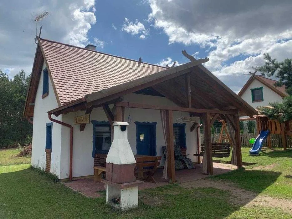 Smerfna Chatka domek nad jeziorem Kaszuby wakacje – zdjęcie 5