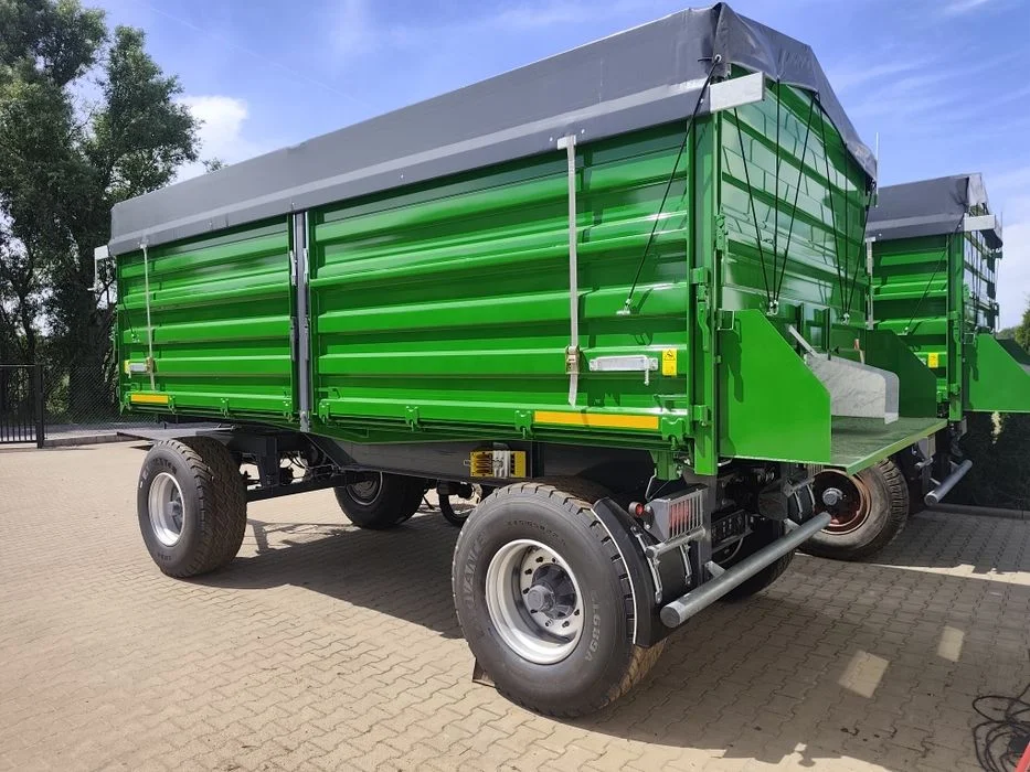 Przyczepa rolnicza wywrotka 3 stronna 14 ton 18 dbl Long – zdjęcie 7