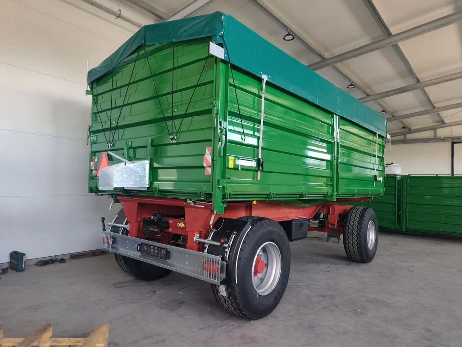 Przyczepa rolnicza wywrotka 3 stronna 14 ton 18 dbl Long – zdjęcie 2