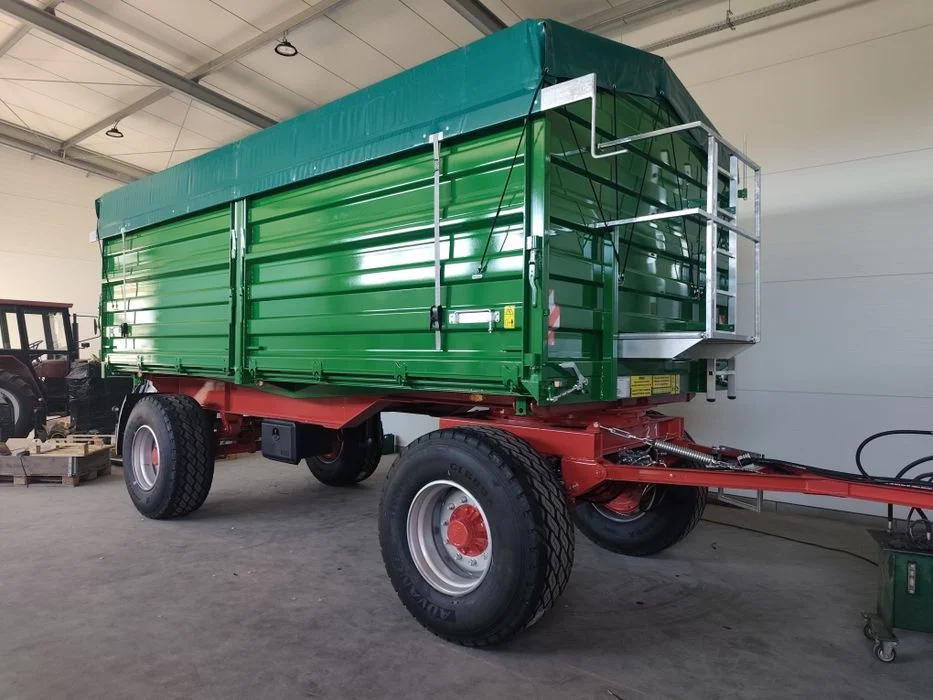Przyczepa rolnicza wywrotka 3 stronna 14 ton 18 dbl Long
