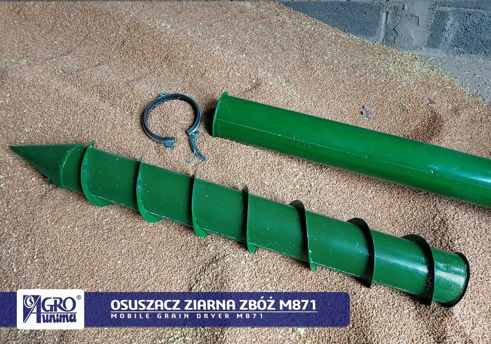 Przenośny punktowy OSUSZACZ ZIARNA ZBÓŻ M871 400V 1,5kW – zdjęcie 4