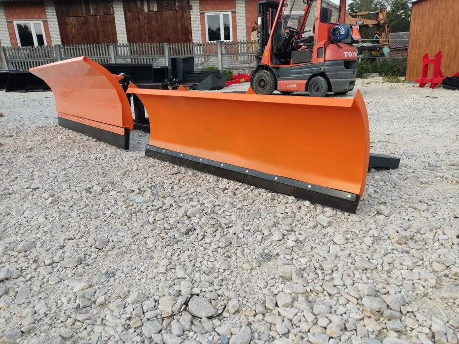 Pług do wózka widłowego polski producent do śniegu Dostawa – zdjęcie 3