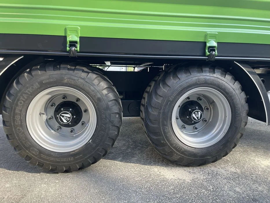 Przyczepa tandem wywrotka kiper 3 strony dostepna od reki – zdjęcie 5