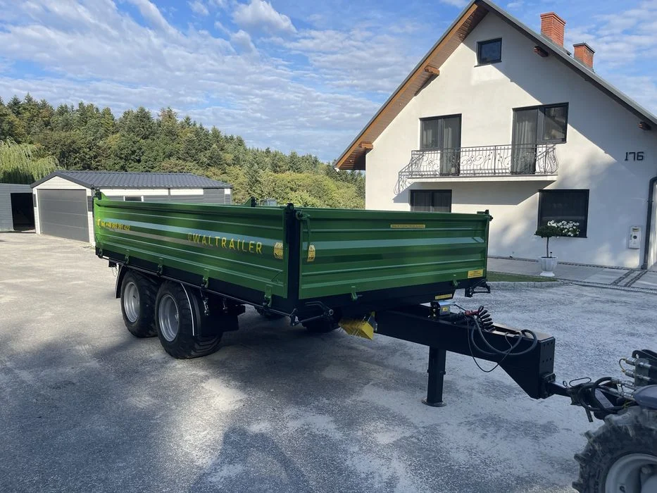 Przyczepa tandem wywrotka kiper 3 strony dostepna od reki