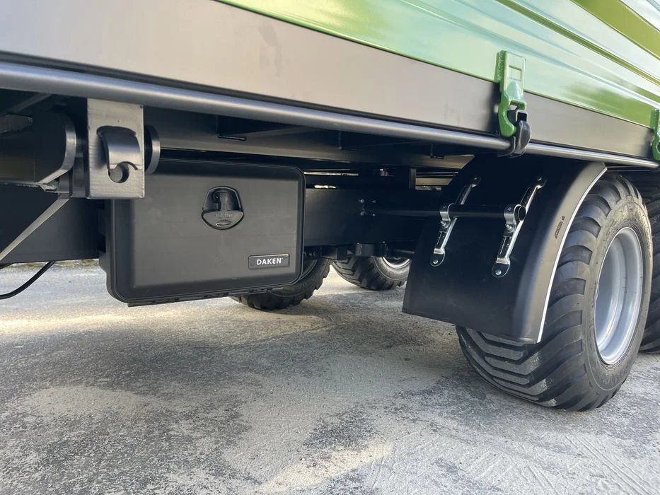 Przyczepa tandem wywrotka kiper 3 strony dostepna od reki – zdjęcie 3