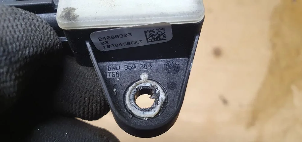 Czujnik uderzeniowy Airbag VW Passat B6 5N0959354 – zdjęcie 6