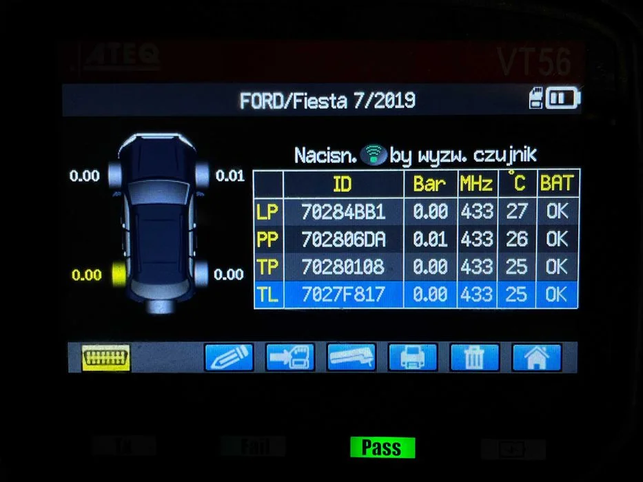 4 czujniki TPMS FORD Bronco Mustang Kuga LINCOLN Navigator PR3T1A180KB – zdjęcie 4