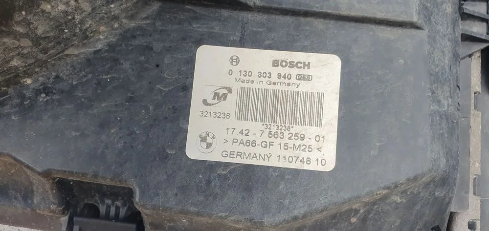 Pas przedni chłodnice wentylator wzmocnienie BMW I E81 E87 Lift 2.0i 7563259 7561711 – zdjęcie 9