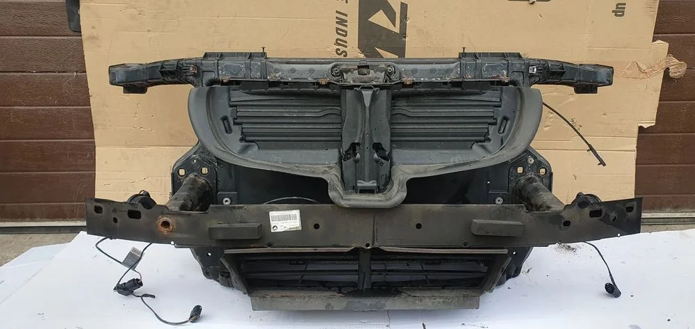 Pas przedni chłodnice wentylator wzmocnienie BMW I E81 E87 Lift 2.0i 7563259 7561711 – zdjęcie 3