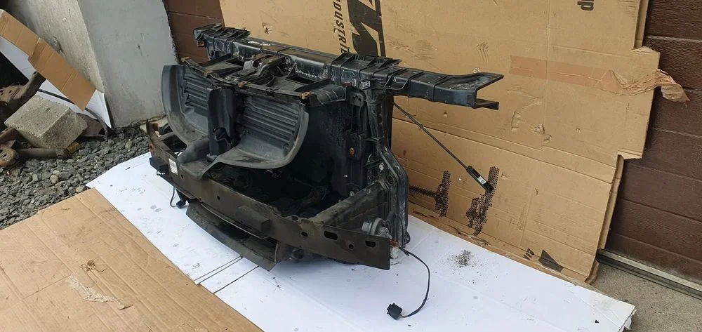 Pas przedni chłodnice wentylator wzmocnienie BMW I E81 E87 Lift 2.0i 7563259 7561711 – zdjęcie 5