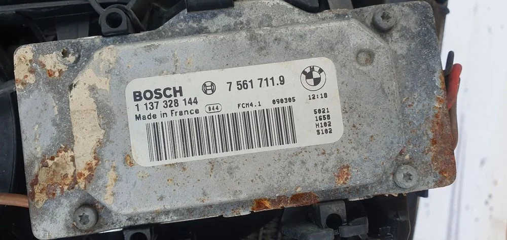 Pas przedni chłodnice wentylator wzmocnienie BMW I E81 E87 Lift 2.0i 7563259 7561711 – zdjęcie 10