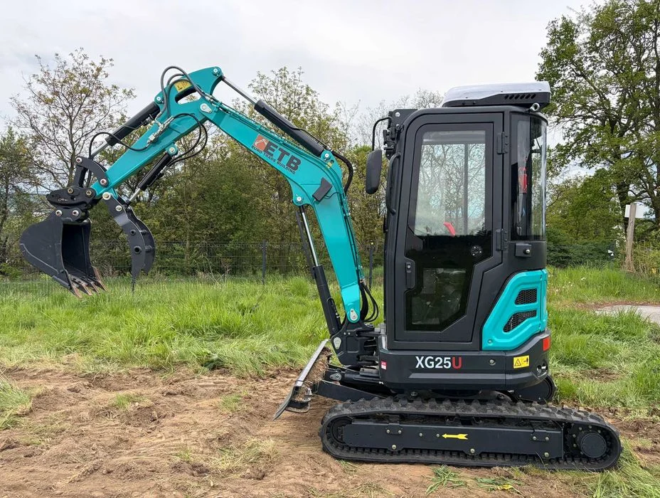 Minikoparka ETB XG25U 2,8T 2800KG YANMAR Klimatyzacja Ogrzewanie + 3 Łyżki Chwytak i Szybkozłącze – Gwarancja , Serwis – Dostawa cała polska – zdjęcie 2