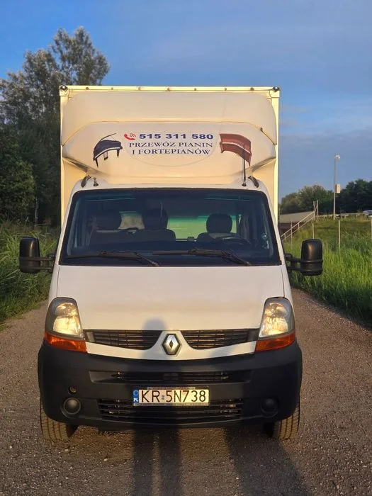 Renault MASTER Renault Master 2 ! Kontener z jednostronną Firanką i Schodkami ! FV23%