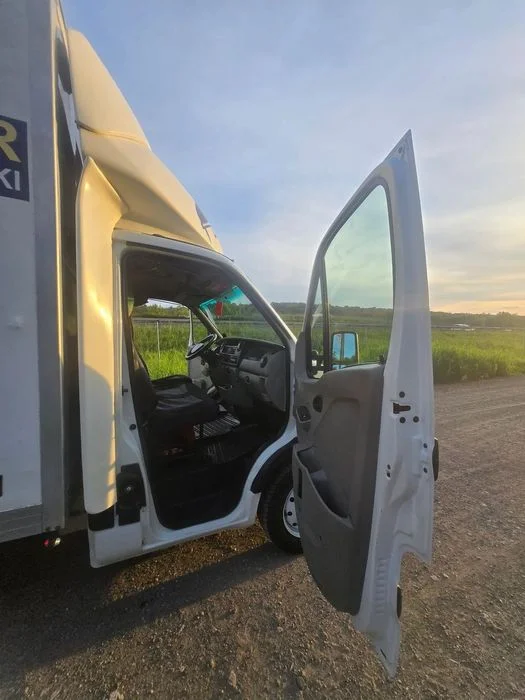 Renault MASTER Renault Master 2 ! Kontener z jednostronną Firanką i Schodkami ! FV23% – zdjęcie 7