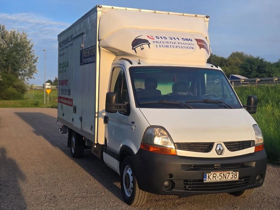 Renault MASTER Renault Master 2 ! Kontener z jednostronną Firanką i Schodkami ! FV23% – zdjęcie 3