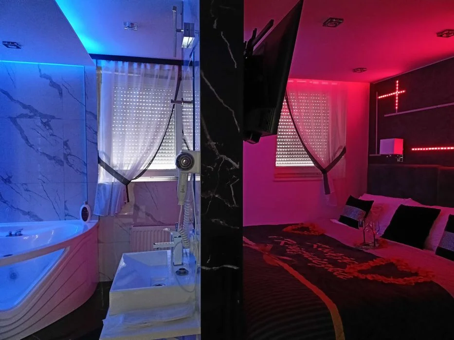 Pokój z JACUZZI na wył.Plaża.Urodziny,zaręczyny.Mazow. – zdjęcie 4