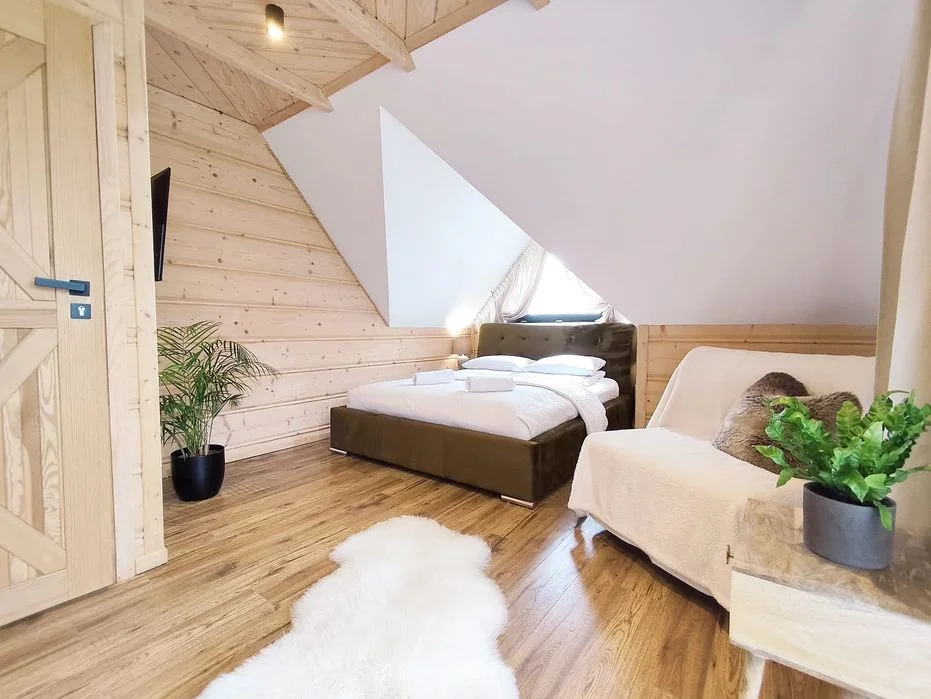 Góralski dom z jacuzzi na wyłączność, grill, kominek -blisko term – zdjęcie 8