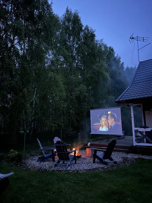 Ogrodzony domek nad morzem Sasino z balią kominkiem jacuzzi kaszuby pies – zdjęcie 9