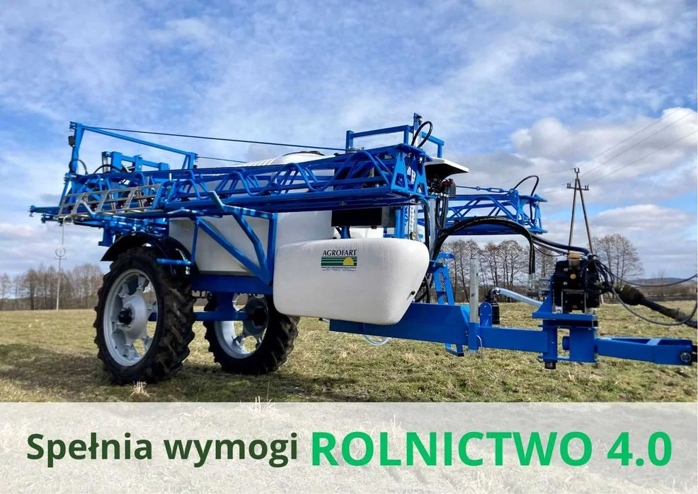 Opryskiwacz ciągany 2800 l 2500 l 15m hydraulik AGROFART AF2815HT
