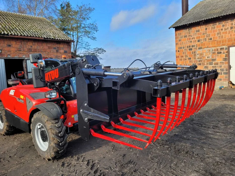 Krokodyl do gnoju obornika do tura ciągnika ładowarki MANITOU JCB NOWY – zdjęcie 3