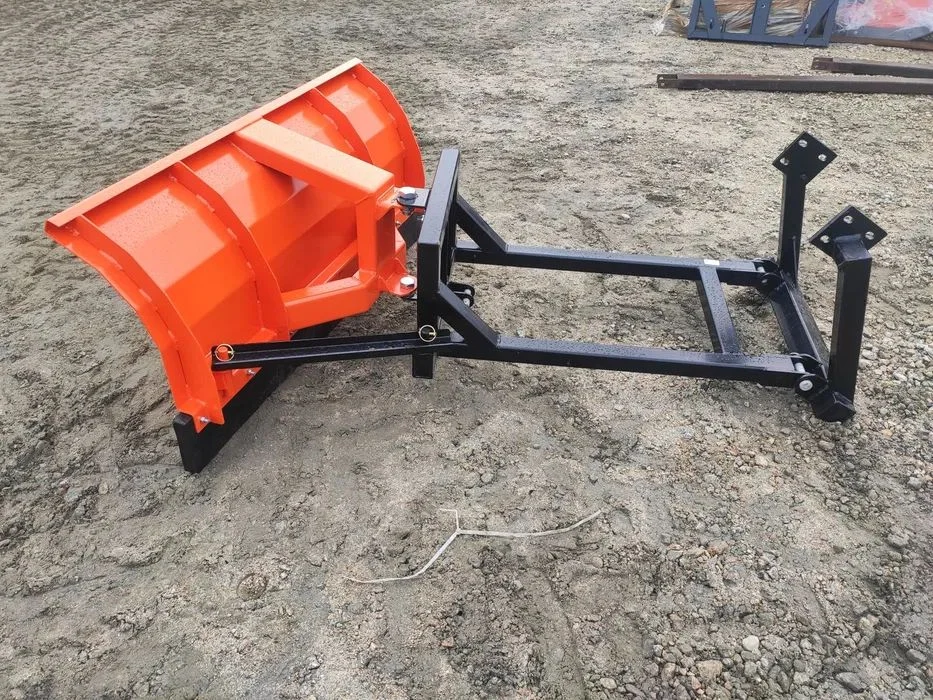 Pług śnieżny na przód ciągnika Ursus C-330 C-360, 3512 MF-235 MF-255 – zdjęcie 2