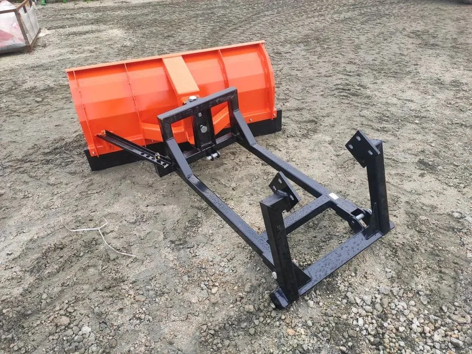 Pług śnieżny na przód ciągnika Ursus C-330 C-360, 3512 MF-235 MF-255 – zdjęcie 7