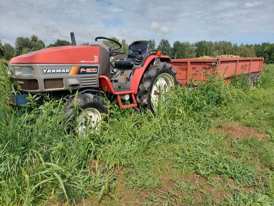 Powystawowy 4x4 ciągnik kubota yanmar iseki z glebogryzarką – zdjęcie 6