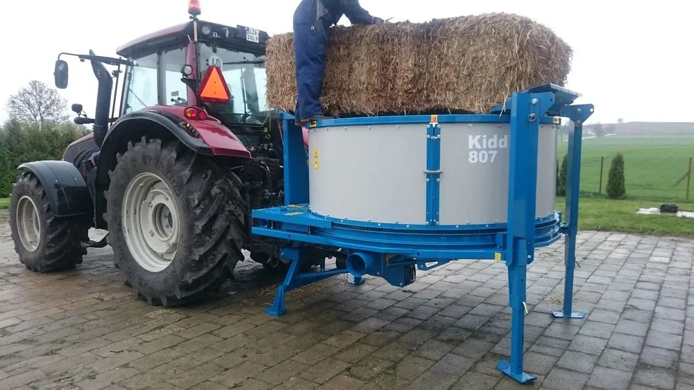 Ścielarka KIDD 806/807-2 KIDD 806-2 / 807-2 – rozdrabniacz słomy, wąż 30 m – zdjęcie 6