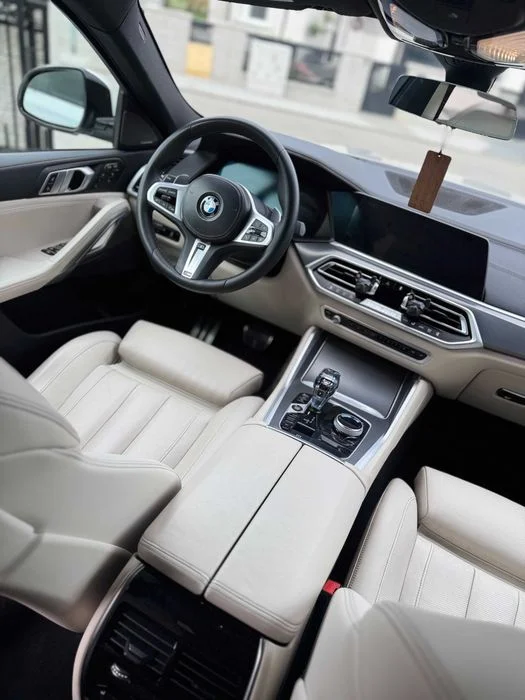 BMW X6 40i xDrive M-Pakiet – 2021 – Przebieg 68 000 km – Biały – Bogate Wyposażenie – PERFEKCYJNY STAN – zdjęcie 6