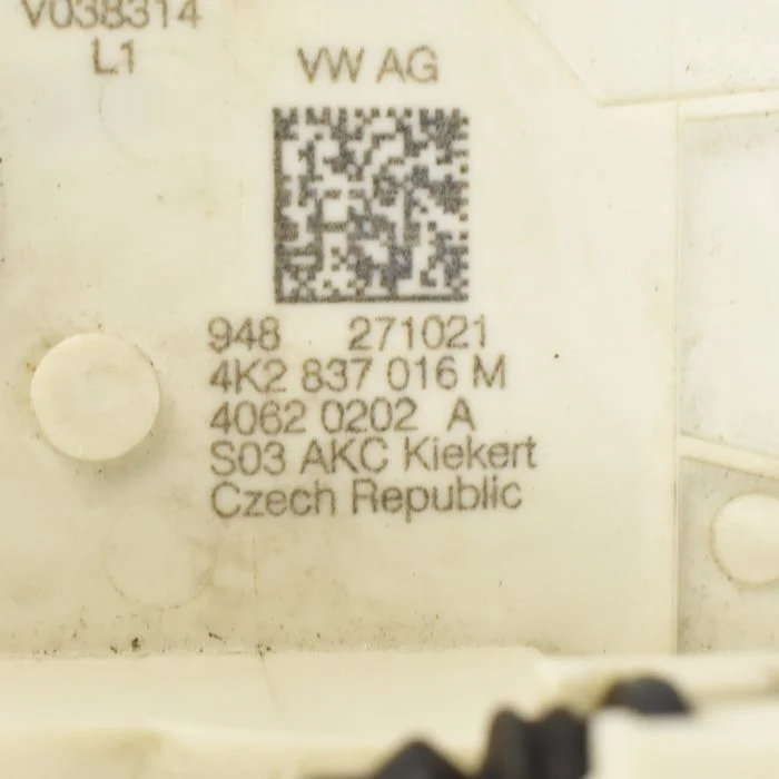 Zamek Drzwi Prawy Przód 9Pin 4K2837016M Rhd Vw Id.4 Id.5 Q4 E-Tron – zdjęcie 6