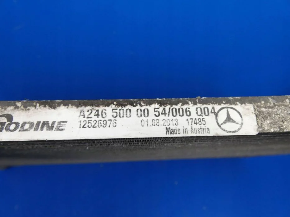 Mercedes Cla W117 A W176 B W246 1.8 2.2 Cdi Chłodnica Klimatyzacji – zdjęcie 3