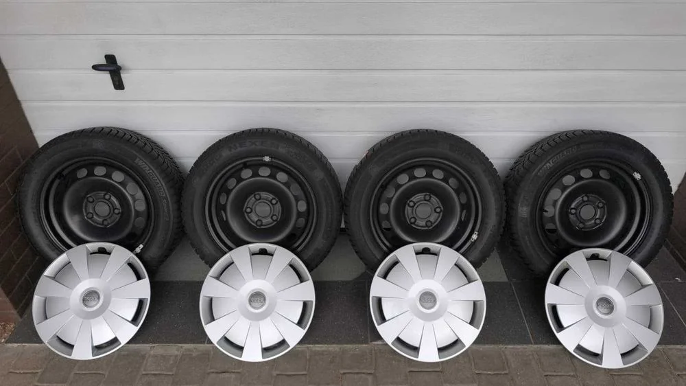 Koła 16" 5x112 Audi A3 Vw Golf Caddy Skoda Octavia Seat zima 205/55/16 (OL2232) – zdjęcie 2