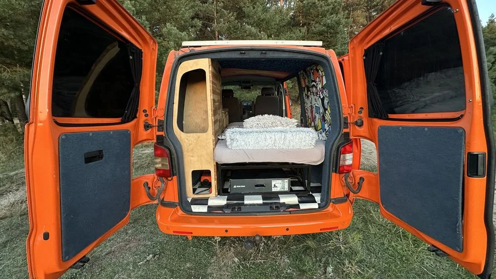 Volkswagen Transporter T5 GP (facelift) VW T5 Kampervan, 140KM, PV, Tempomat, Kamera – zdjęcie 8