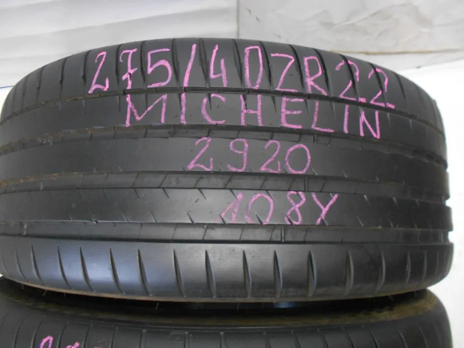 Opony 275/40R22 Michelin Pilot Sport 4S Dot 2920 6.7Mm – zdjęcie 2