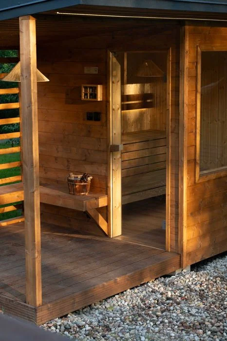 Domki na wynajem w lesie pod Warszawą - jacuzzi i sauna – zdjęcie 10