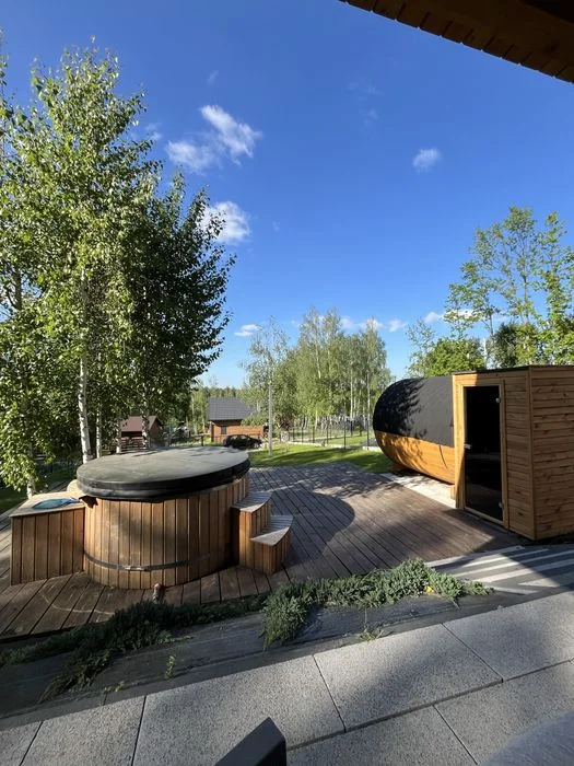 Domek blisko jeziora ,balia z jacuzzi i sauna, warmia mazury – zdjęcie 5
