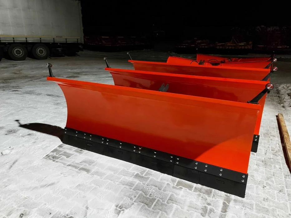 Pług do śniegu Pług śnieżny Metal-Technik komunalny 2,6 m 3,0 m kółka – zdjęcie 7