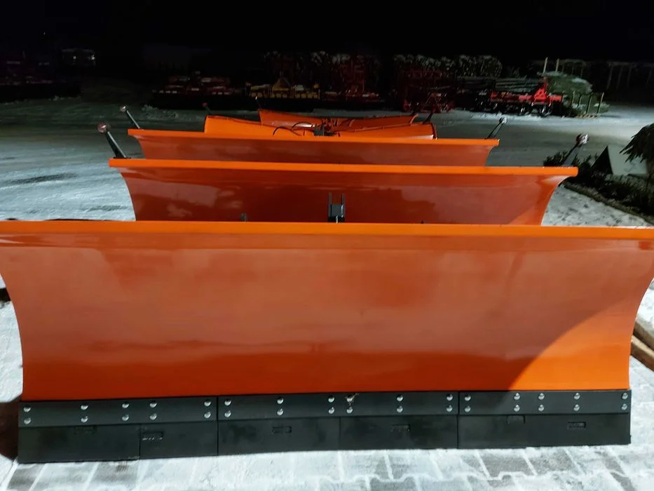 Pług do śniegu Pług śnieżny Metal-Technik komunalny 2,6 m 3,0 m kółka – zdjęcie 9