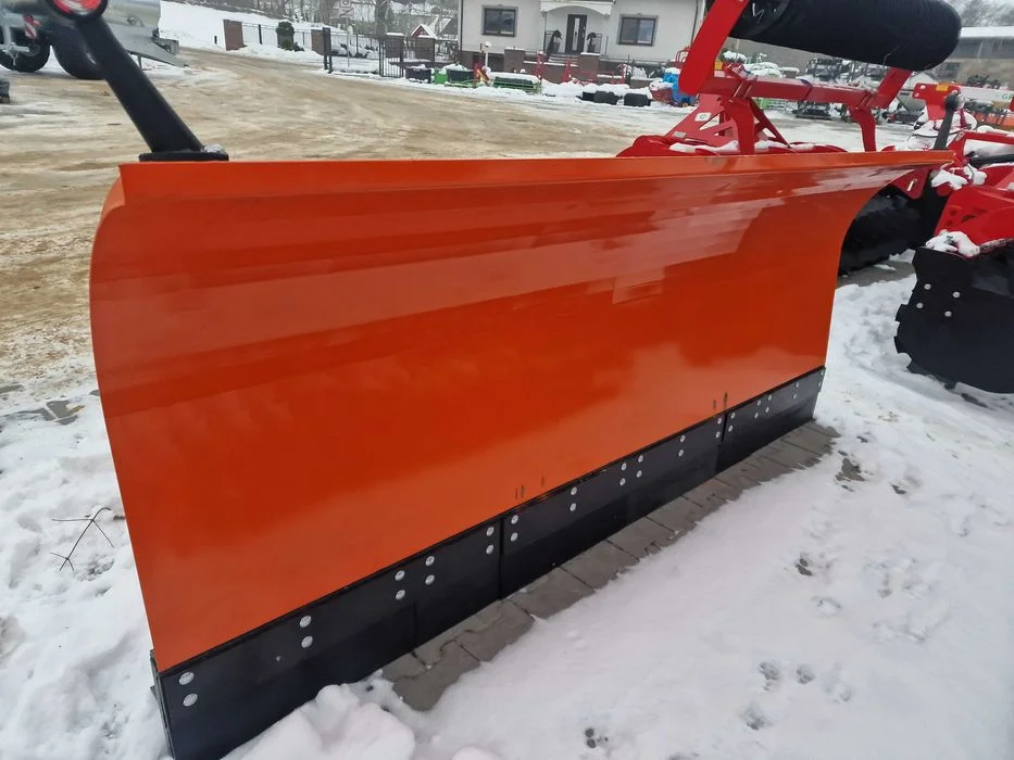 Pług do śniegu Pług śnieżny Metal-Technik komunalny 2,6 m 3,0 m kółka – zdjęcie 10