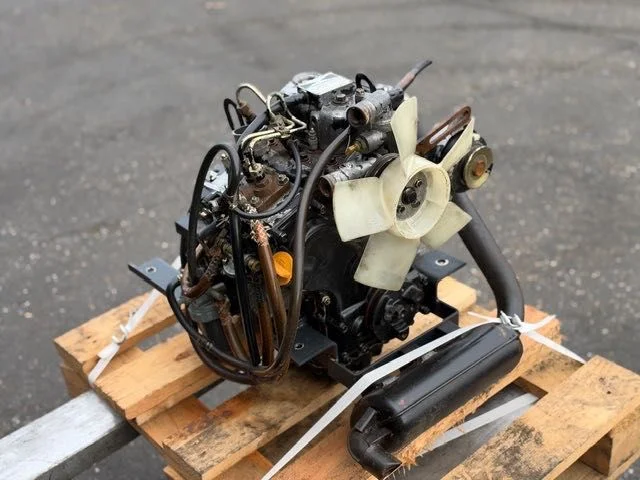 Yanmar 2TN66L silnik 2 cylindrowy z pompą hydrauliczna stan do weryfikacji – zdjęcie 5