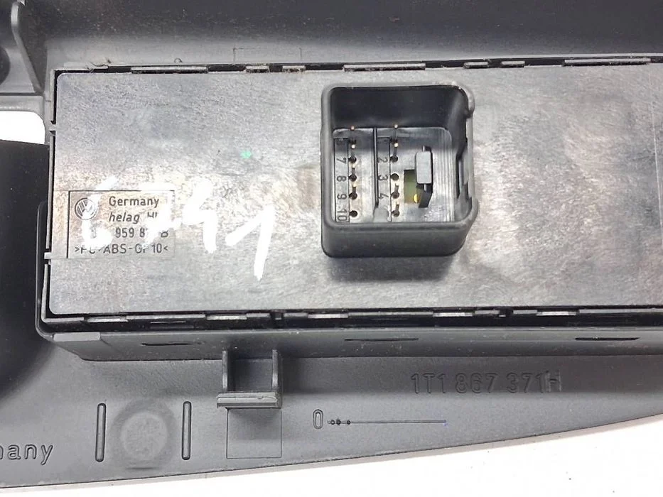 Przełącznik Szyb Panel Otwierania Szyb Vw Touran I 1K4959857B 1T1867371H – zdjęcie 5