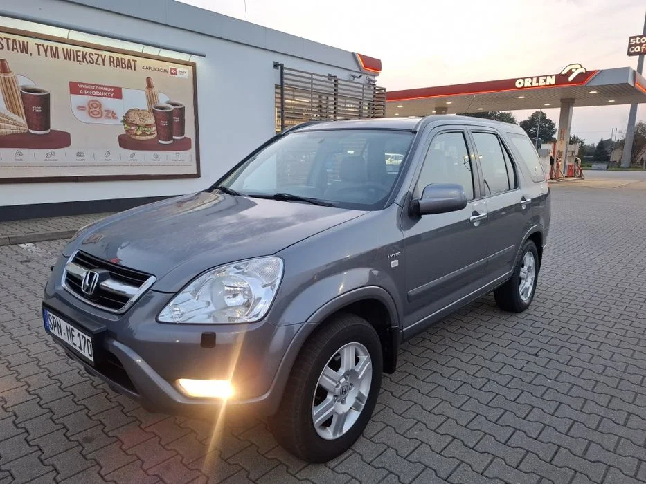 Honda CRV 2,0 benz 4X4 Alu, Klima sprawna,Komputer,Podgrz Fotele,Zadbana bezwypadkowa z Niemiec