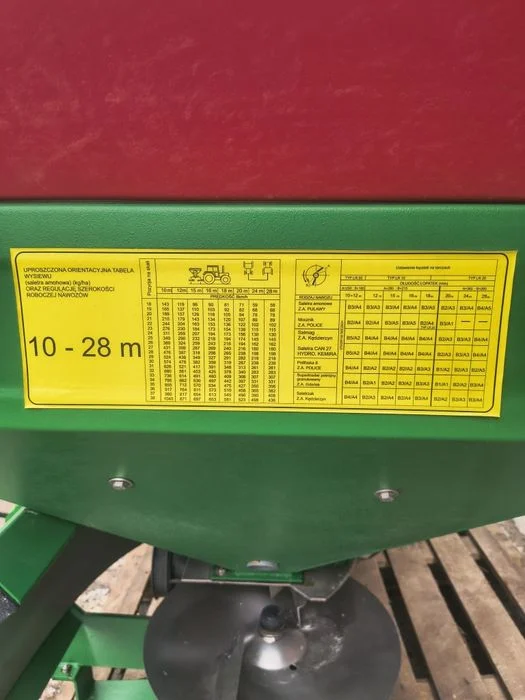 Rozsiewacz nawozów Unia MX 850 – zdjęcie 7