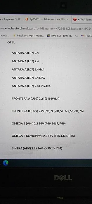Rozrząd kompletny Gates opel antara 2.4 omega 2.2 vectra 16V captiva – zdjęcie 5