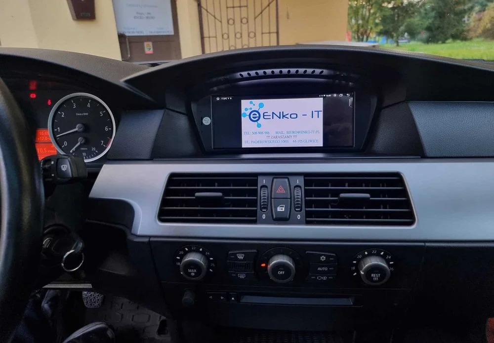 Radio 2din Android BMW seria 5 e60 4GB Nawigacja, Bluetooth, DSP, Raty – zdjęcie 5